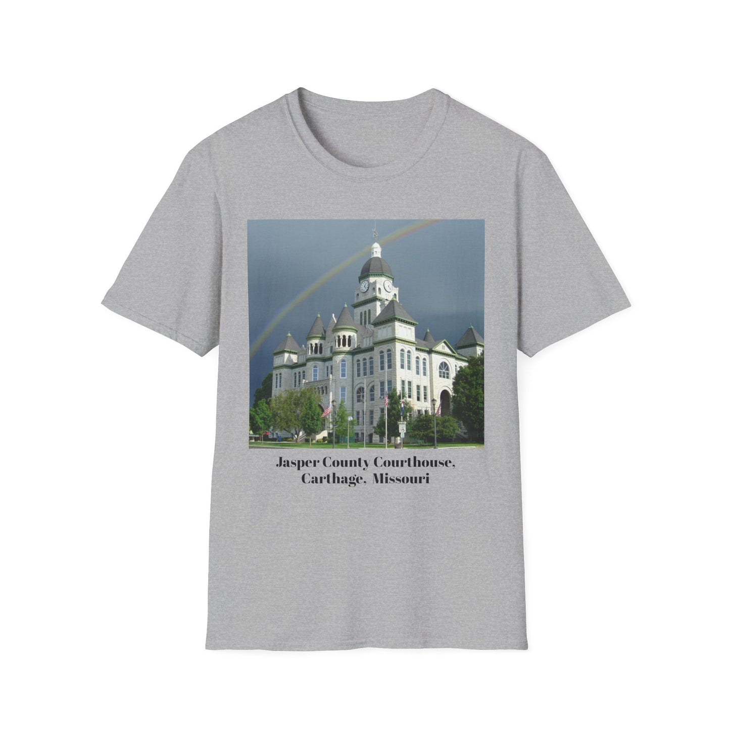 Historic Building Photography T-Shirt - Unisex Softstyle Tee