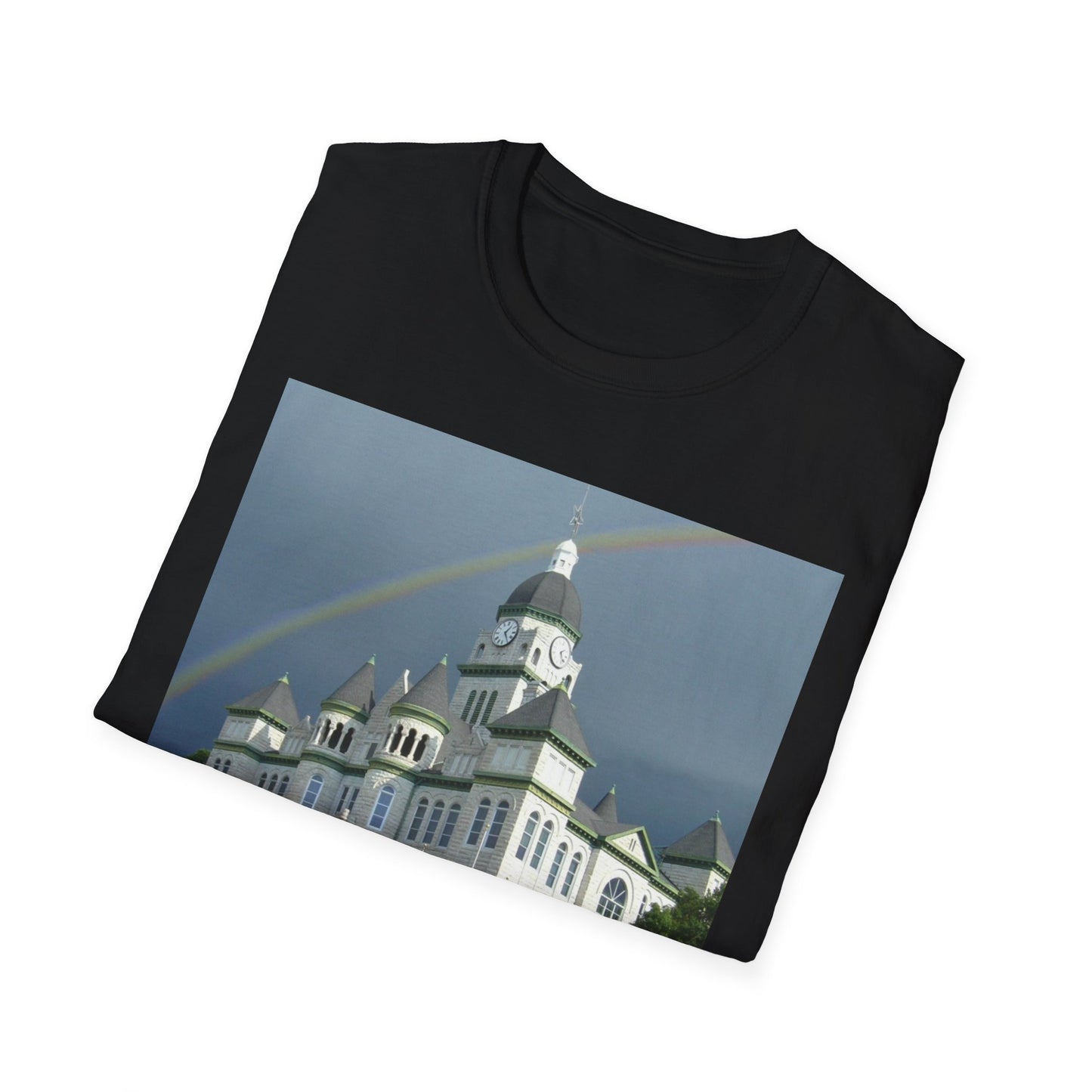 Historic Building Photography T-Shirt - Unisex Softstyle Tee