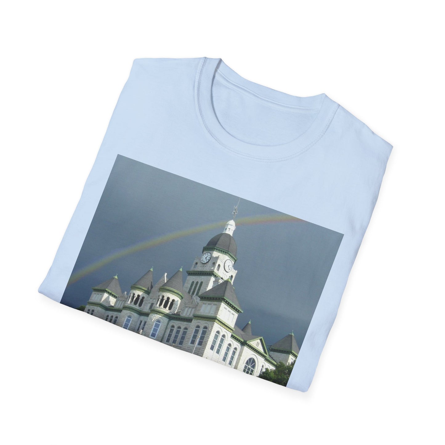 Historic Building Photography T-Shirt - Unisex Softstyle Tee
