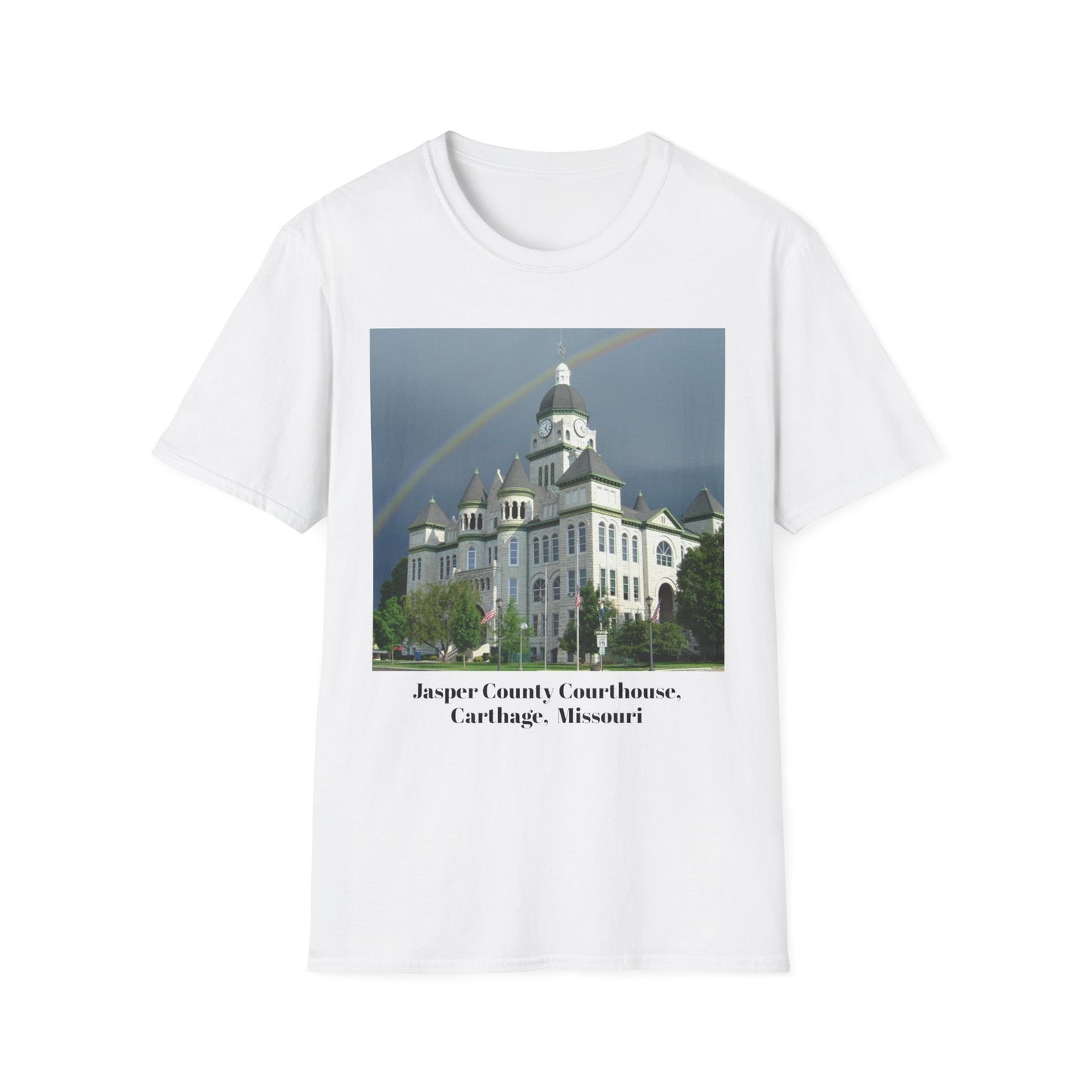 Historic Building Photography T-Shirt - Unisex Softstyle Tee