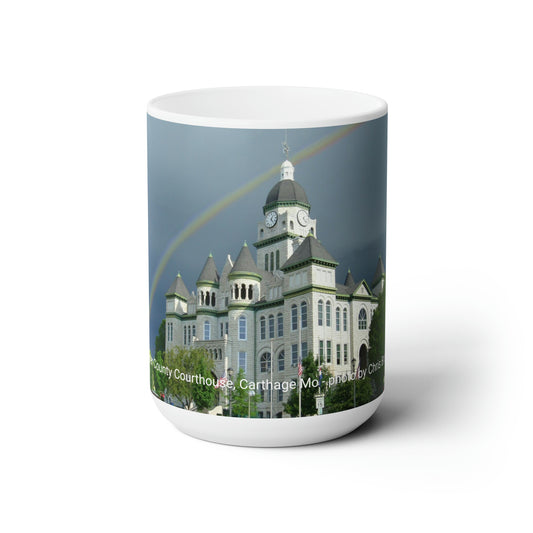 Ceramic Mug 15oz Jasper County Courthouse